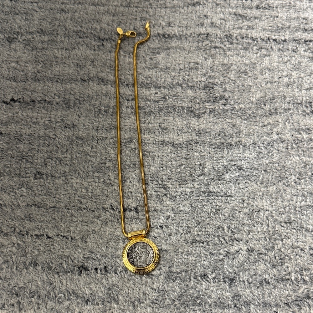 Vintage coin necklace